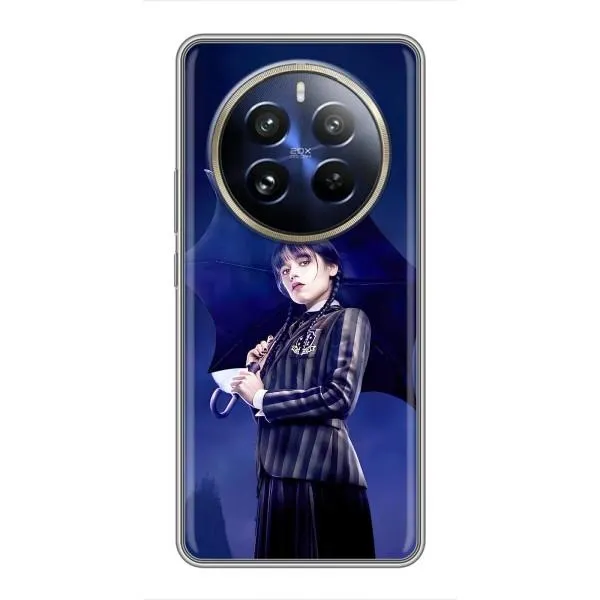 Чохол з принтом «Венсдей» для Realme 12 Pro Чохол з принтом «Венсдей» для Realme 12 Pro