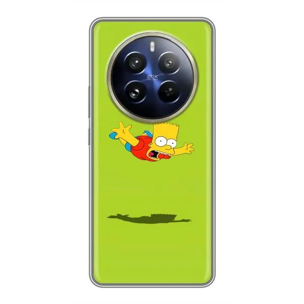 Чехол с принтом «Барт Симпсон» для Realme 12 Pro