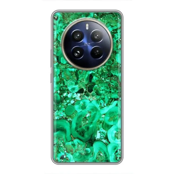 Чехол с принтом «Салатный Мрамор» для Realme 12 Pro