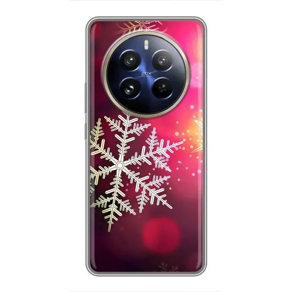 Чехол с принтом «Снежинка» для Realme 12 Pro Чехол с принтом «Снежинка» для Realme 12 Pro