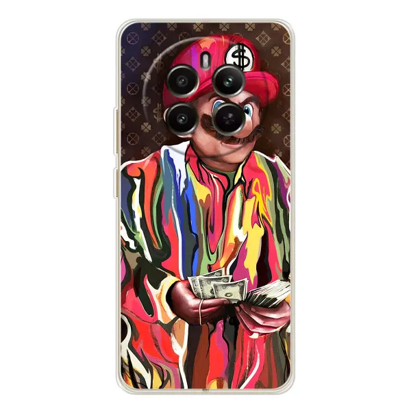 Чехол с принтом «Mario LV» для Realme 12