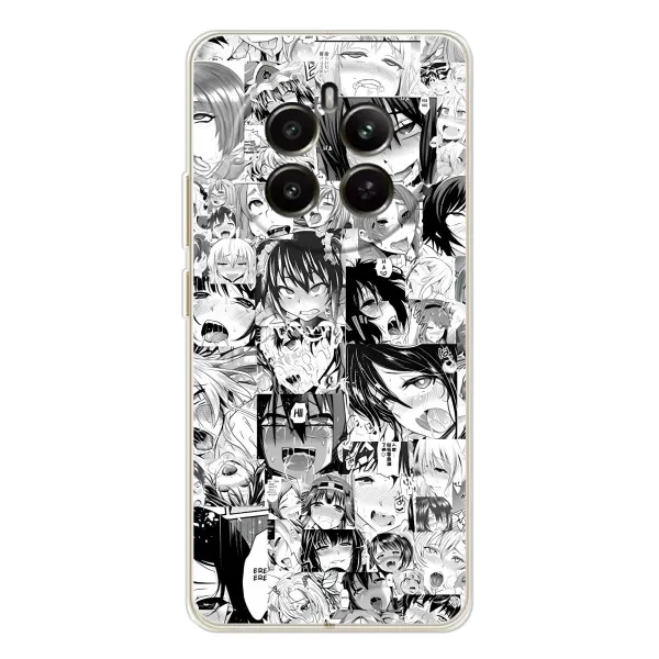 Чохол з принтом «Ahegao manga» для Realme 12 Чохол з принтом «Ahegao manga» для Realme 12