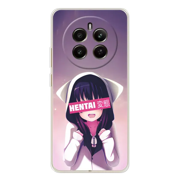 Чохол з принтом «Hentai chan» для Realme 12 Чохол з принтом «Hentai chan» для Realme 12