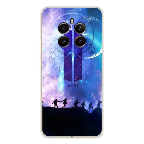 Чохол з принтом «Army BTS» для Realme 12 Чохол з принтом «Army BTS» для Realme 12
