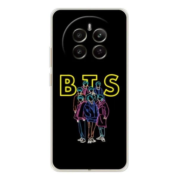 Чохол з принтом «BTS стайл» для Realme 12 Чохол з принтом «BTS стайл» для Realme 12