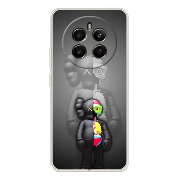 Чехол с принтом «Тело Bearbrick» для Realme 12