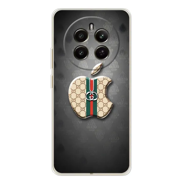 Чехол с принтом «Apple gucci» для Realme 12