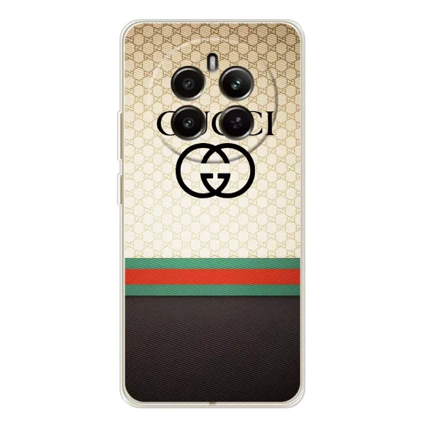 Чехол с принтом «GUCCI стиль» для Realme 12