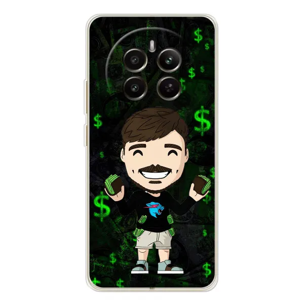 Чохол з принтом «Блогер Beast» для Realme 12