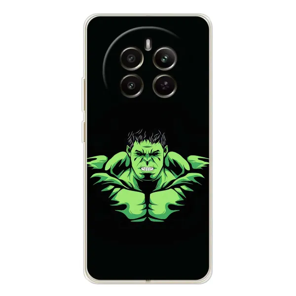 Чохол з принтом «Зелений Халк» для Realme 12 Чохол з принтом «Зелений Халк» для Realme 12
