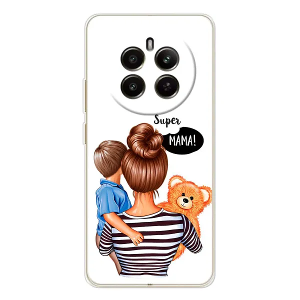 Чехол с принтом «Мама с сыном» для Realme 12
