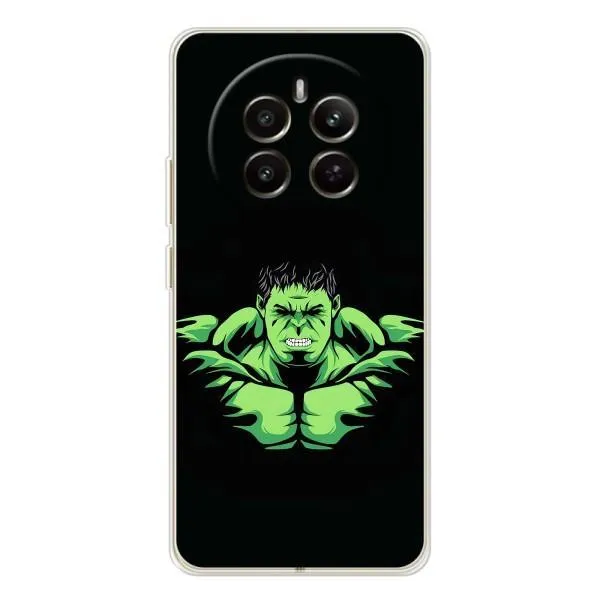 Чехол с принтом «Зелёный Халк» для Realme 13 4G