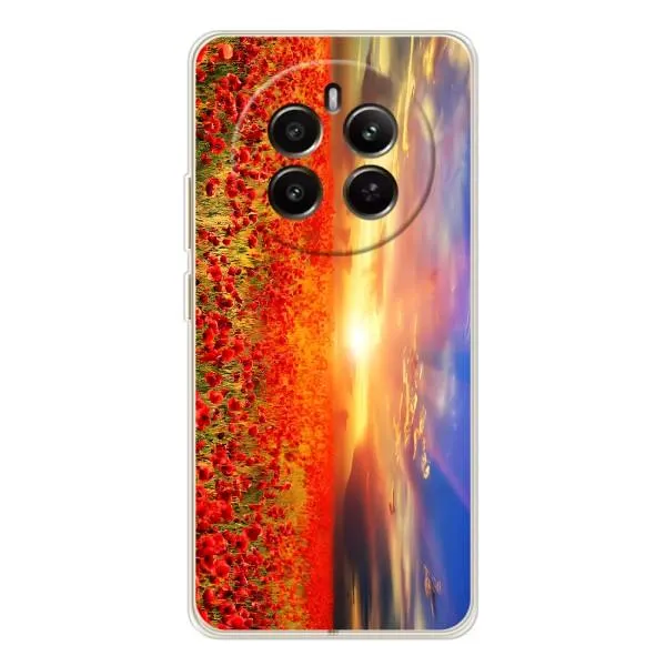 Чехол с принтом «Поле тюльпанов» для Realme 13 4G