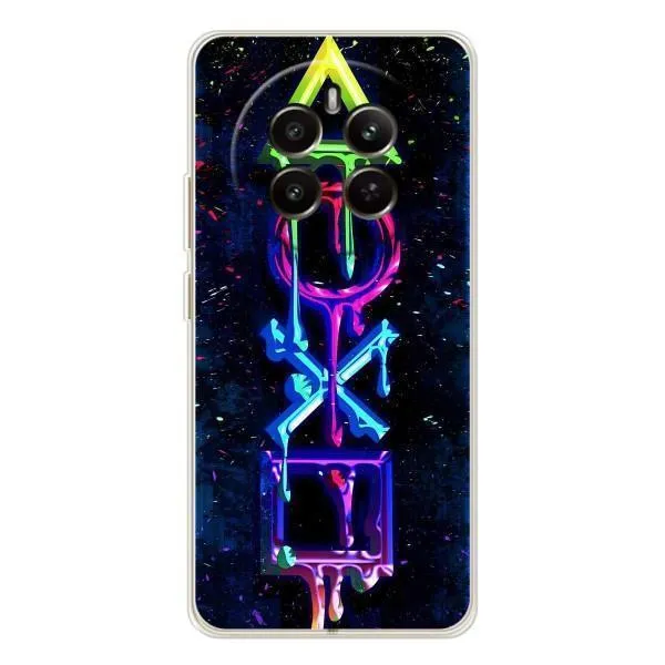Чехол с принтом «Pleystation лого» для Realme 13 4G
