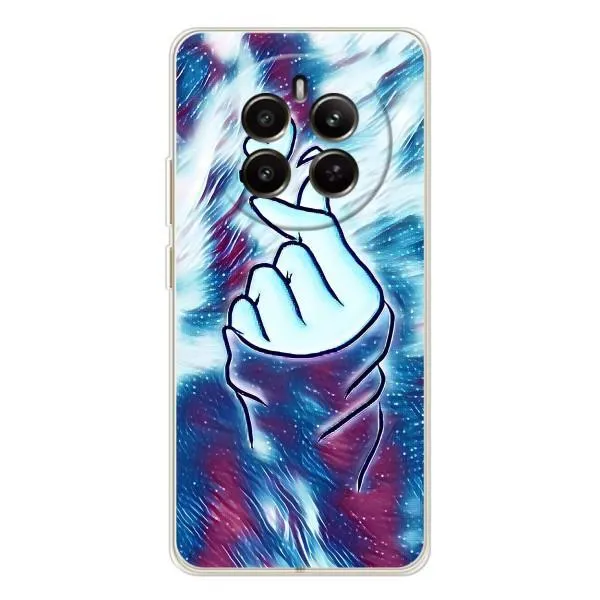 Чехол с принтом «Радужное сердце» для Realme 13 4G
