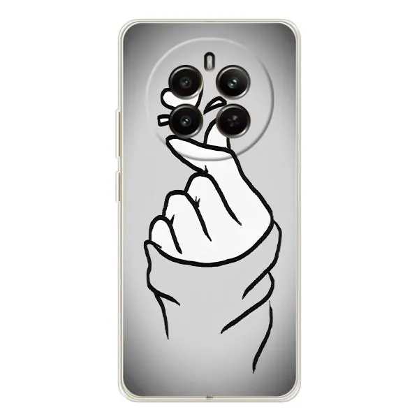 Чехол с принтом «Значок Love» для Realme 13 4G