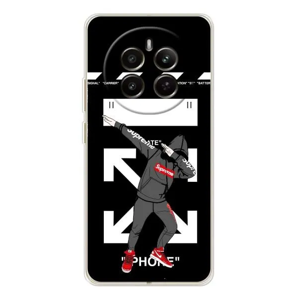 Чехол с принтом «Суприм» для Realme 13 4G
