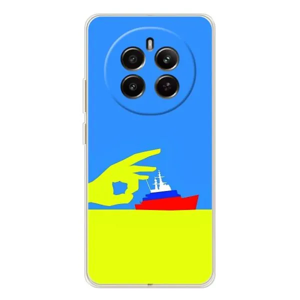 Чехол с принтом «Щелбан кораблю» для Realme 13 4G