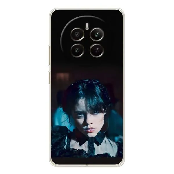 Чехол с принтом «взгляд Уэнздей» для Realme 13 4G Чехол с принтом «взгляд Уэнздей» для Realme 13 4G