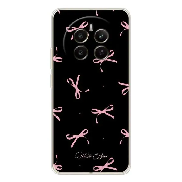 Чехол с принтом «Банты на черном» для Realme 13 4G Чехол с принтом «Банты на черном» для Realme 13 4G