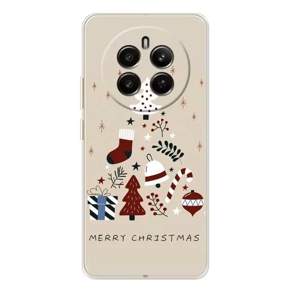 Чехол с принтом «Merry Christmas» для Realme 13 4G