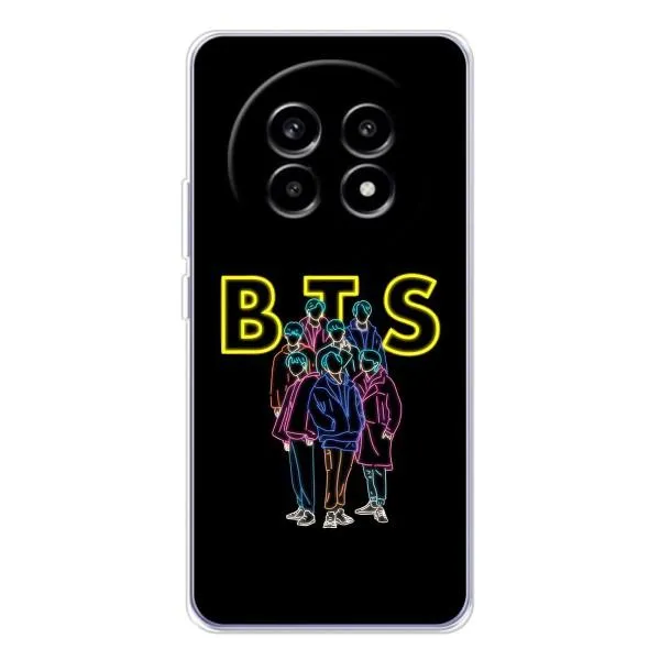 Чохол з принтом «BTS стайл» для Realme 13 Pro Plus