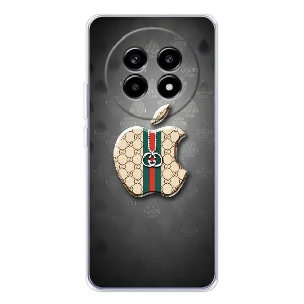 Чехол с принтом «Apple gucci» для Realme 13 Pro Plus Чехол с принтом «Apple gucci» для Realme 13 Pro Plus