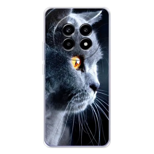 Чехол с принтом «Серый Кот» для Realme 13 Pro Plus
