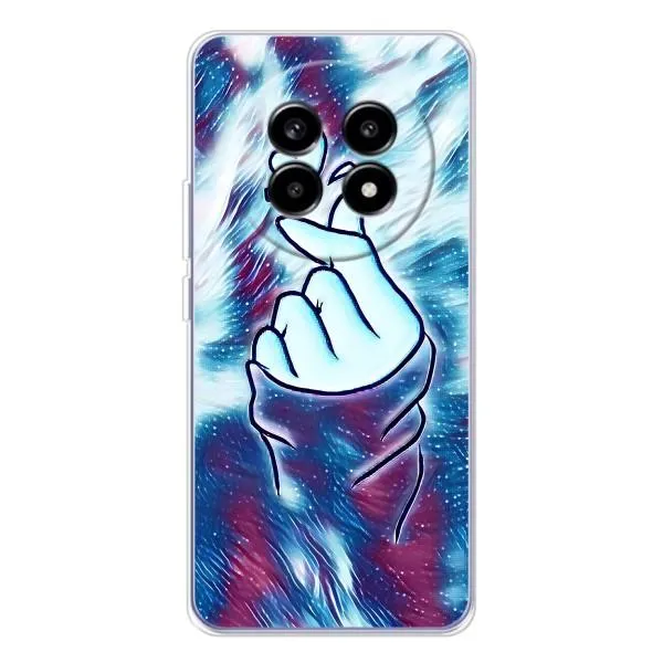 Чехол с принтом «Радужное сердце» для Realme 13 Pro Plus