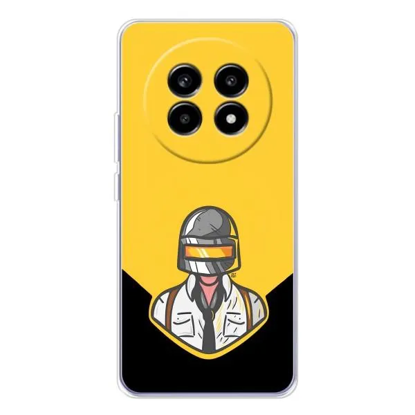 Чехол с принтом «Пабг в шлеме» для Realme 13 Pro Plus Чехол с принтом «Пабг в шлеме» для Realme 13 Pro Plus