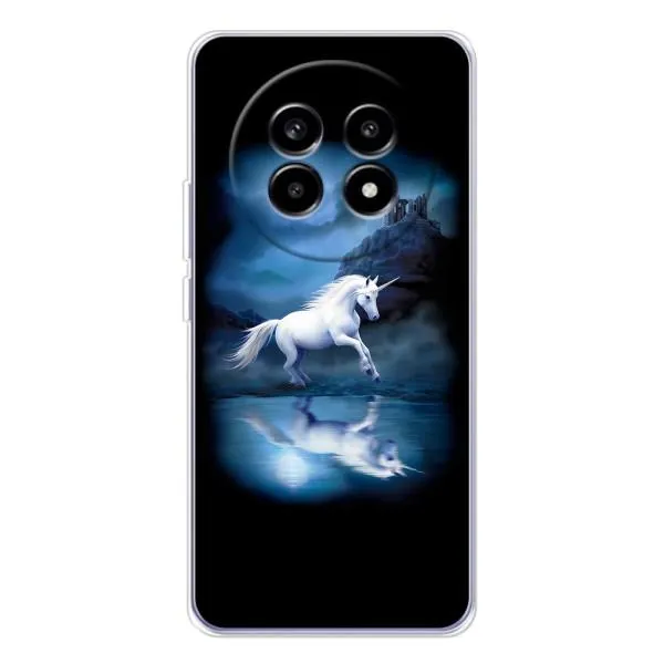 Чехол с принтом «Единорог» для Realme 13 Pro Plus