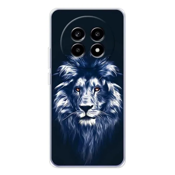 Чохол з принтом «Синій Лев» для Realme 13 Pro Plus