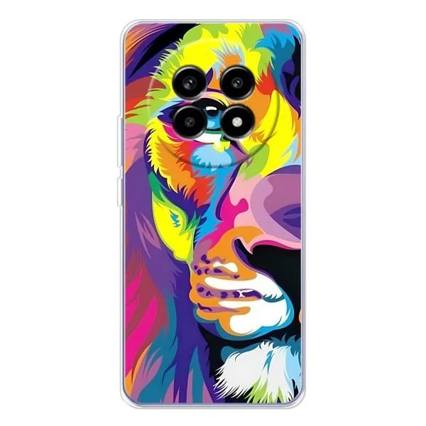 Чохол з принтом «Яскравий Лев» для Realme 13 Pro Plus