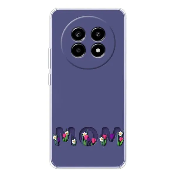 Чехол с принтом «Мама в цветах» для Realme 13 Pro Plus Чехол с принтом «Мама в цветах» для Realme 13 Pro Plus