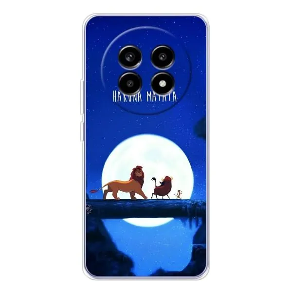 Чохол з принтом «Хакуна Матата» для Realme 13 Pro Plus Чохол з принтом «Хакуна Матата» для Realme 13 Pro Plus