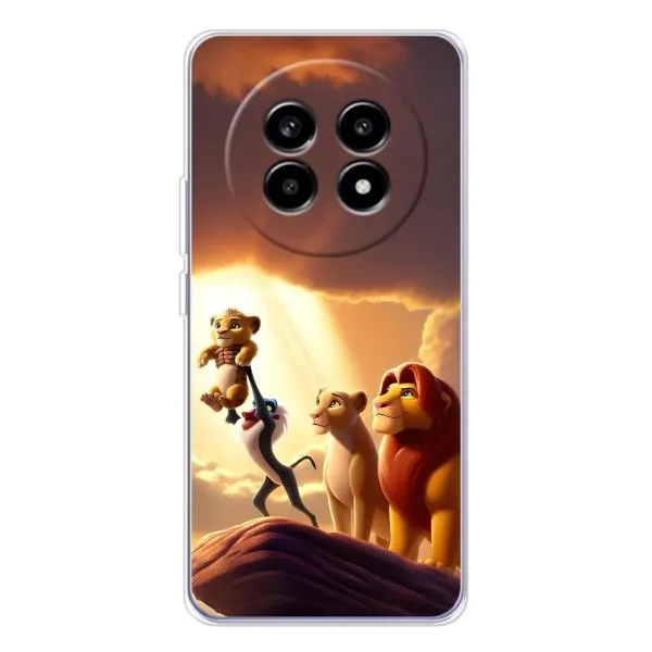 Чохол з принтом «Сімба на презентації» для Realme 13 Pro Plus Чохол з принтом «Сімба на презентації» для Realme 13 Pro Plus