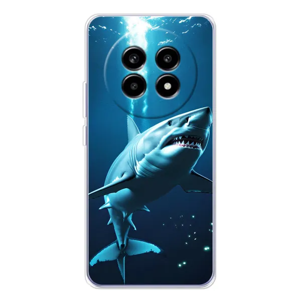 Чехол с принтом «Акула под водой» для Realme 13 Pro Plus Чехол с принтом «Акула под водой» для Realme 13 Pro Plus