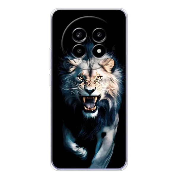 Чехол с принтом «Лев в темноте» для Realme 13 Pro Plus Чехол с принтом «Лев в темноте» для Realme 13 Pro Plus
