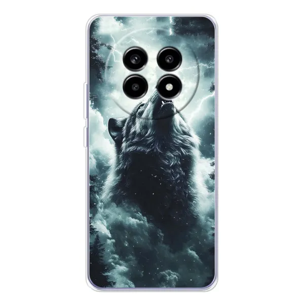 Чехол с принтом «Волк в облаках» для Realme 13 Pro Plus Чехол с принтом «Волк в облаках» для Realme 13 Pro Plus