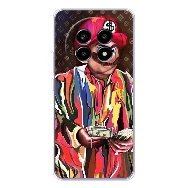 Чохол з принтом «Mario LV» для Realme 13 Pro Чохол з принтом «Mario LV» для Realme 13 Pro