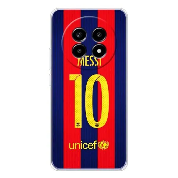 Чехол с принтом «Messi Barca 10» для Realme 13 Pro