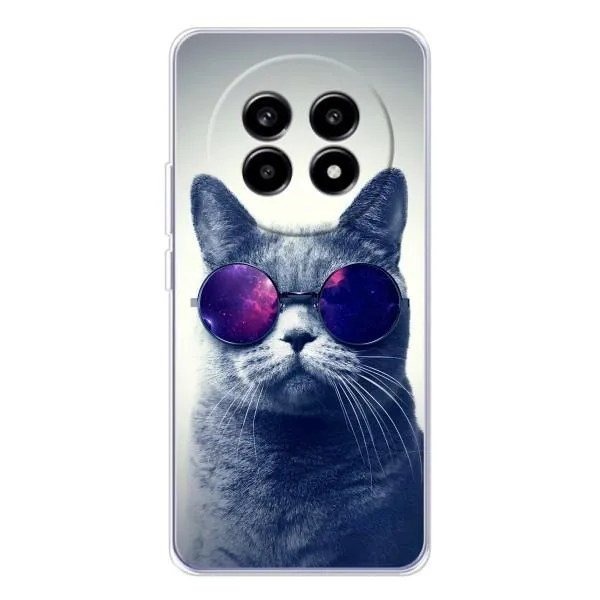 Чехол с принтом «Стильный кот» для Realme 13 Pro Чехол с принтом «Стильный кот» для Realme 13 Pro