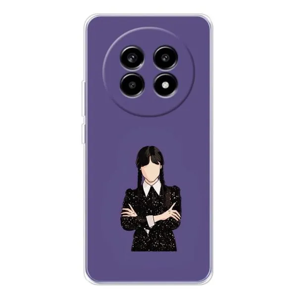 Чехол с принтом «Уэнздей в черном» для Realme 13 Pro