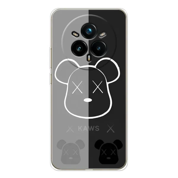 Чехол с принтом «БеарБрик глаза» для Realme 14 Pro 5G