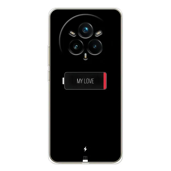 Чохол з принтом «Love battery» для Realme 14 Pro 5G