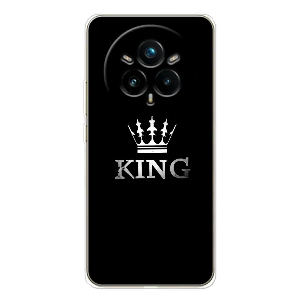 Чехол с принтом «KING» для Realme 14 Pro 5G Чехол с принтом «KING» для Realme 14 Pro 5G