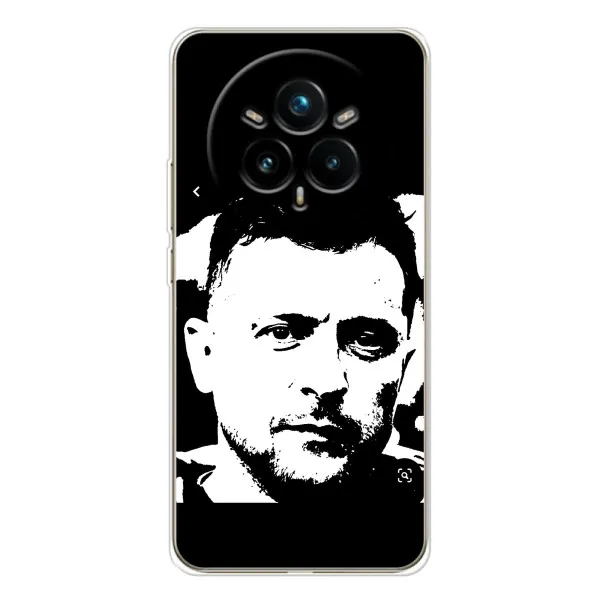 Чохол з принтом «Зеленский АРТ» для Realme 14 Pro 5G