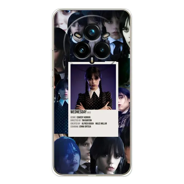 Чохол з принтом «колаж Венздей» для Realme 14 Pro 5G