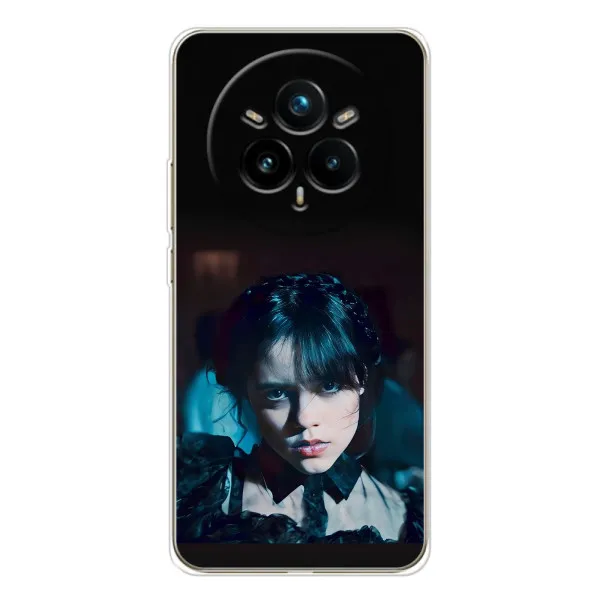 Чохол з принтом «погляд Венздей» для Realme 14 Pro 5G
