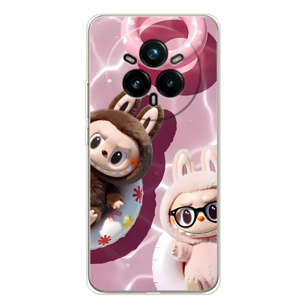Чехол с принтом «Игрушка Лабубу» для Realme 14 Pro 5G